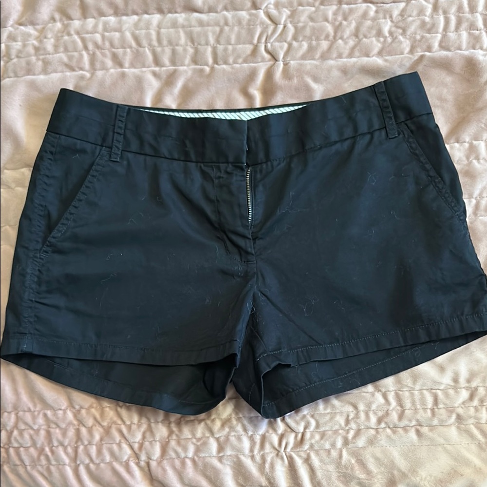 J. Crew Black Bermuda Shorts Classic Style